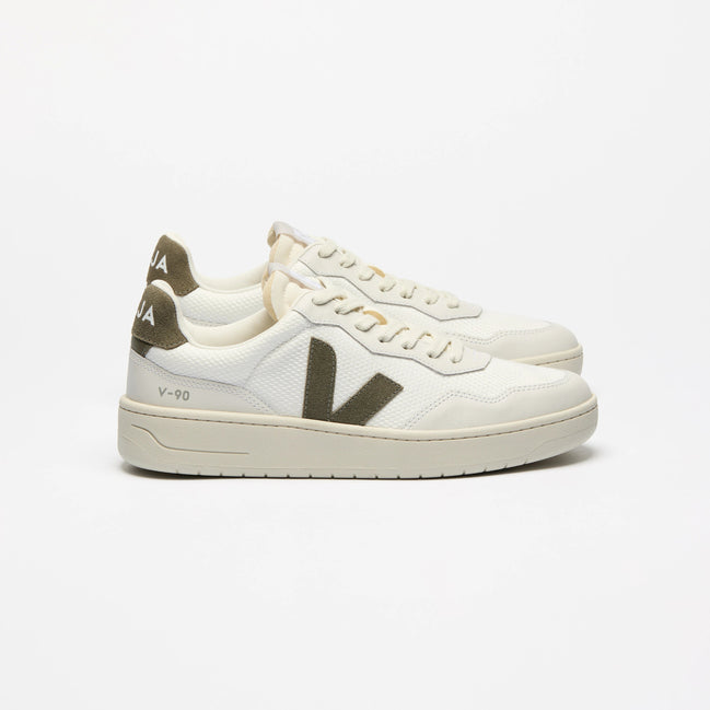 Veja V-90 B-Mesh White Kaki