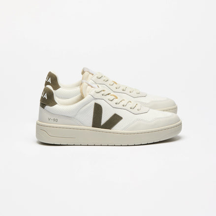 Veja V-90 B-Mesh White Kaki