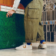 Veja V-90 O.T. Leather White Umber