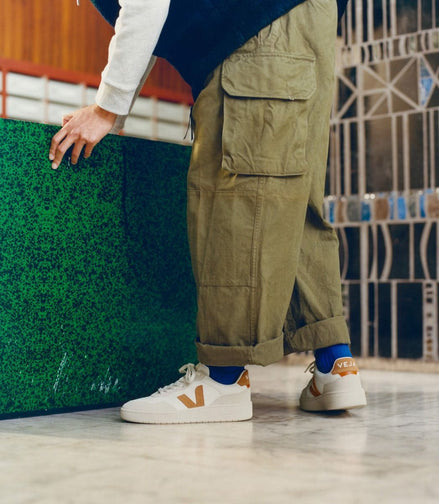 Veja V-90 O.T. Leather White Umber