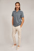 Bowler Berlin Playshirt Bretoniere Navy Sand