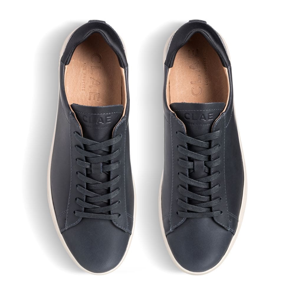 Clae Bradley Deep Navy Leather