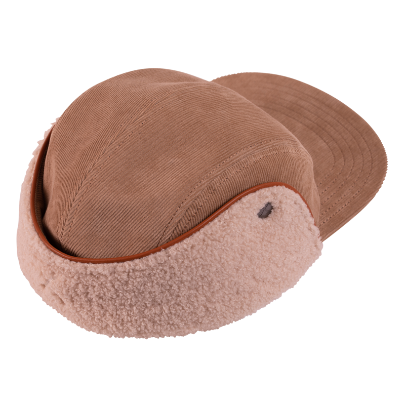 Béton Ciré Snapback Cap Sand Velvet & Fleece