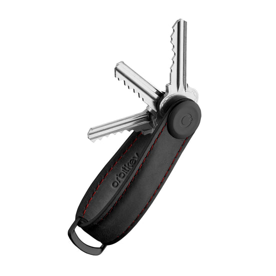 Orbitkey Key Organiser Crazy Horse Leather Oak Brown