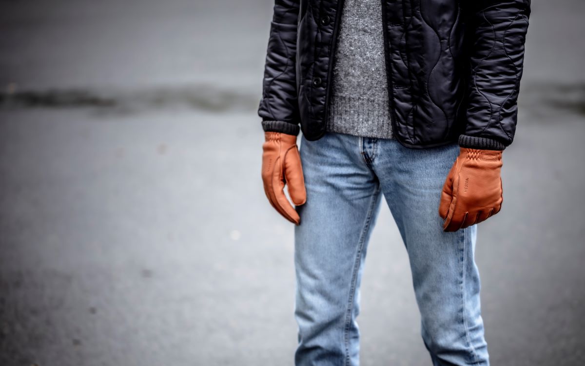Hestra Deerskin Primaloft Rib