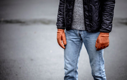 Hestra Deerskin Primaloft Rib