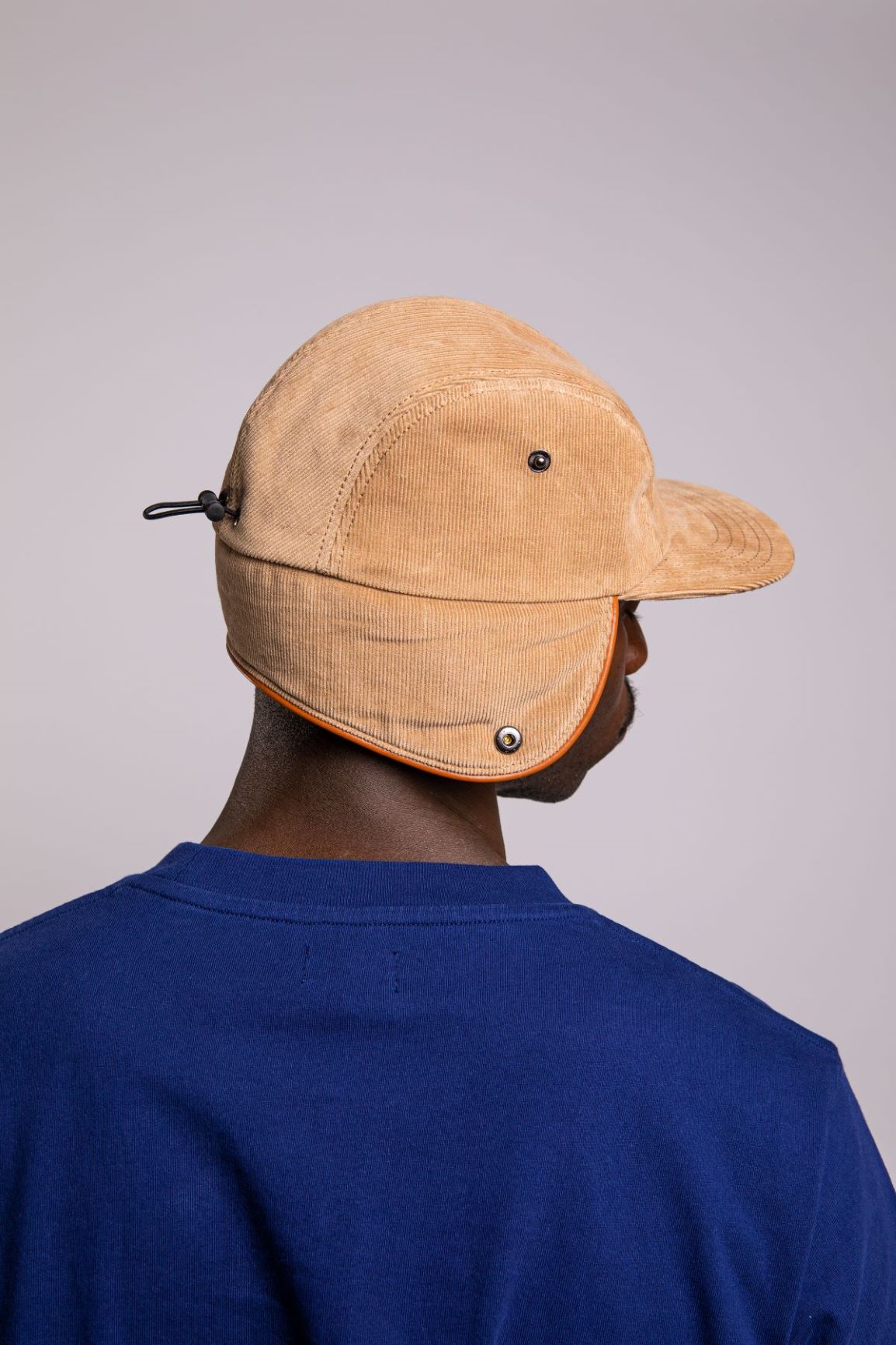Béton Ciré Snapback Cap Sand Velvet & Fleece