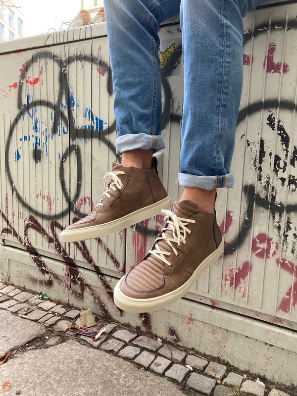 Ekn Footwear Argan Mid Almond Vegan