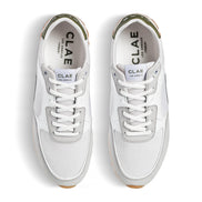 Clae Joshua Microchip White Olive - Vegan