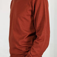 Director´s Cut Merinowolle Pullover Korallenrot