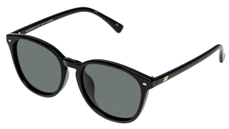 Le Specs Bandwidth Alt Fit | Black Khaki Polarized