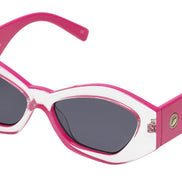 Le Specs The Ginchiest Clear Hot Pink