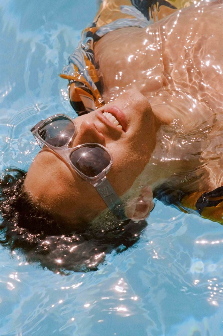 Le Specs Floatation | Clear Shadow Polarized