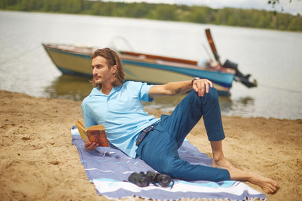 Bowler Berlin Playshirt Crab Key Blue