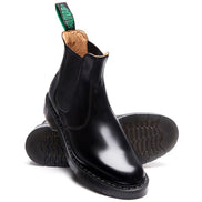 Solovair Dealer Boot Black Hi-Shine