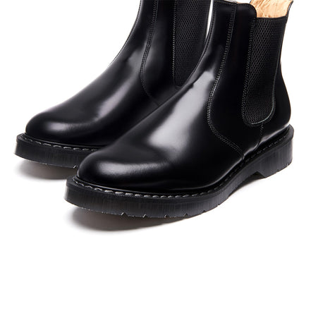 Solovair Dealer Boot Black Hi-Shine