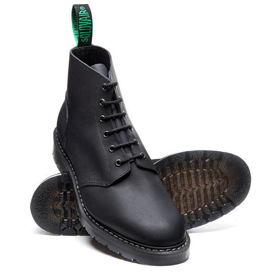 Solovair-Astronaut-Boot-black-greasy