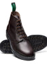 Solovair Brown Greasy 6 Eye Astronaut Boot