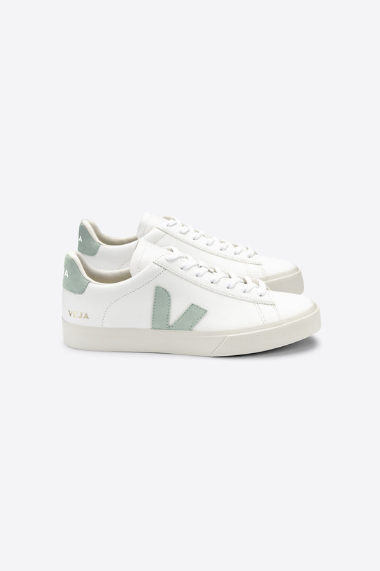 Veja Campo Chromefree Leather Extra-White Matcha