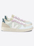 Veja V-10 Suede Jade White Multico