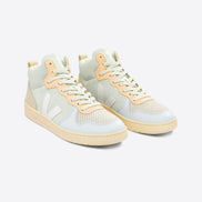 Veja V-15 Suede Jade White Multico