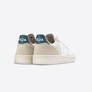 Veja V-10 Suede Jade White Multico