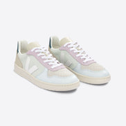 Veja V-10 Suede Jade White Multico