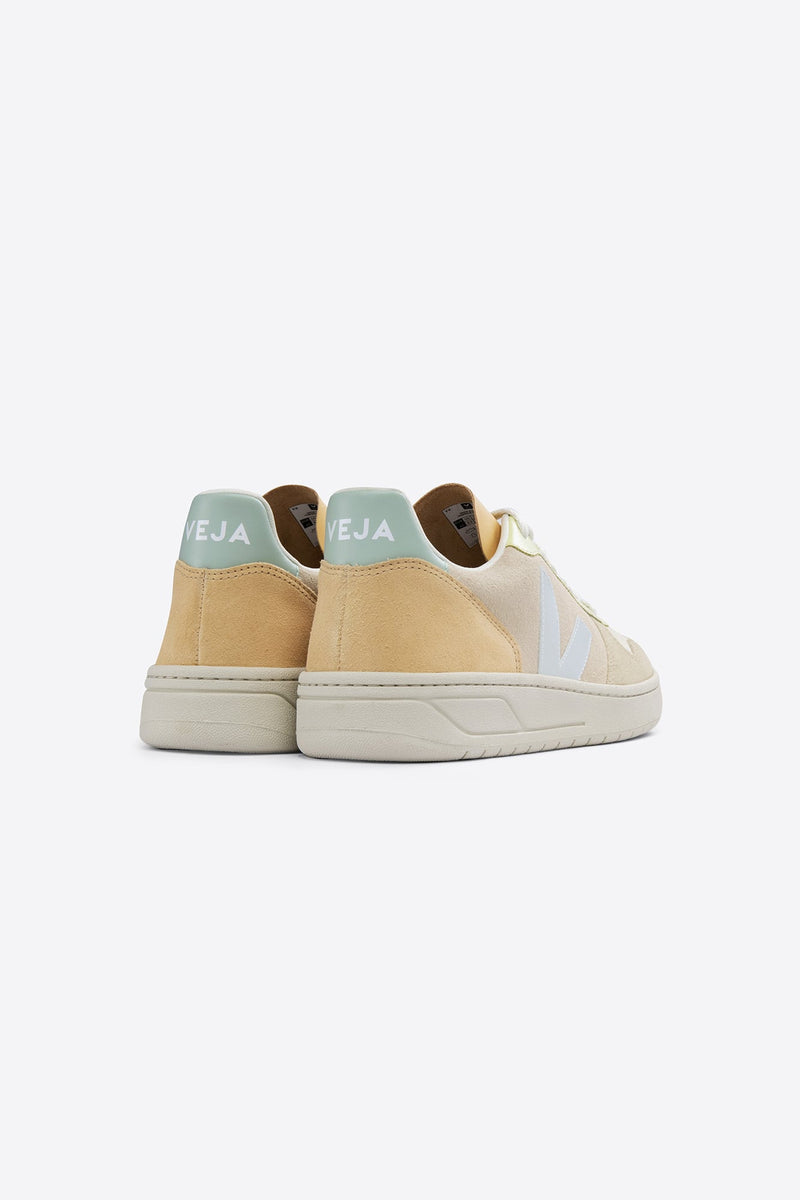 Veja V-10 Suede Sable Menthol Multico