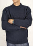 Director´s Cut Rundhals Woll-Pullover Navy