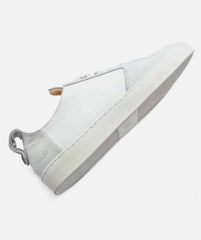 Ekn Footwear Sneaker Argan Low White Leather Max Herre