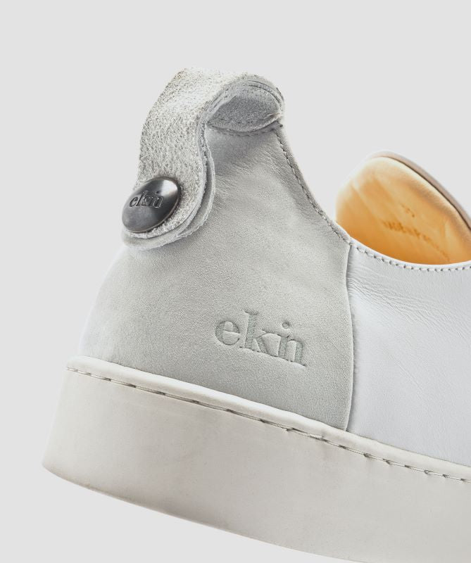 Ekn Footwear Argan Low Fair Trade White Leather Max Herre