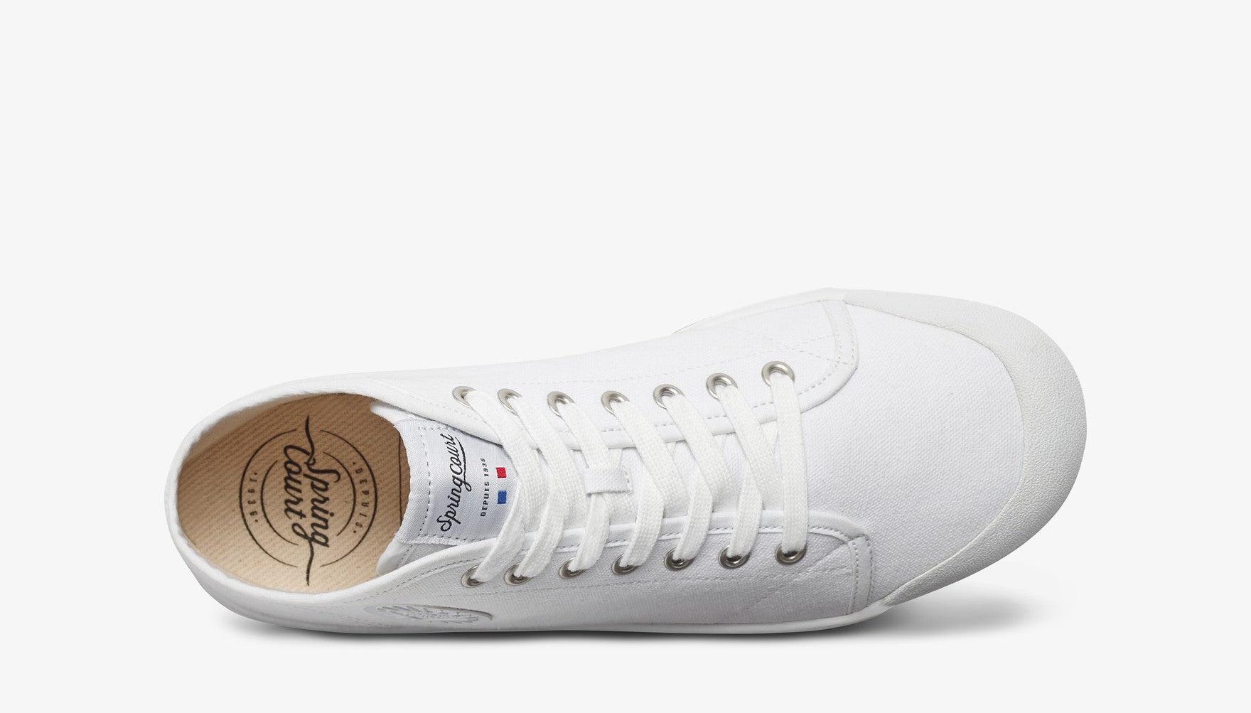 Spring Court B2 Canvas White