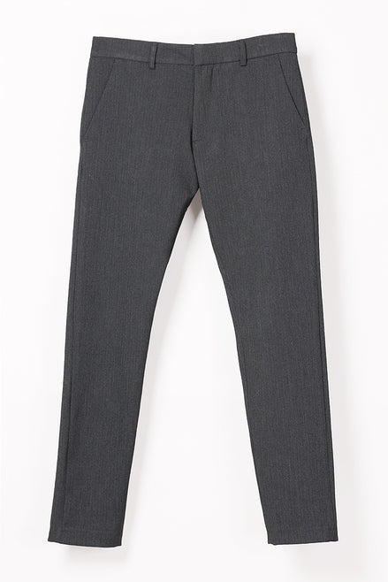 Bowler Berlin "Chino Heavy" Fishbone Grey