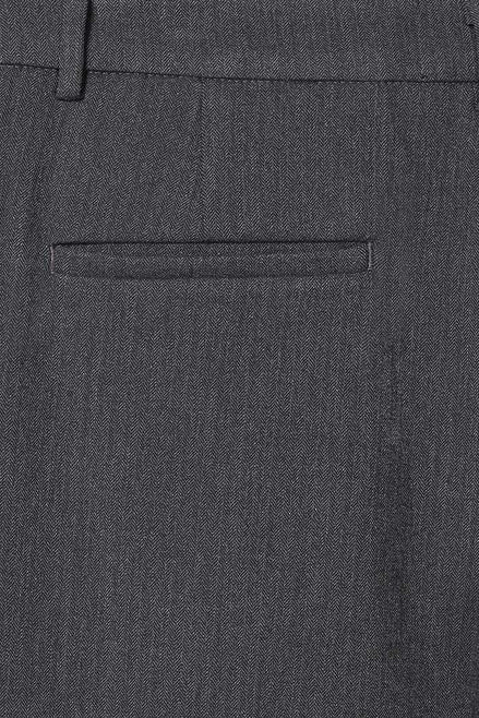 Bowler Berlin "Chino Heavy" Fishbone Grey
