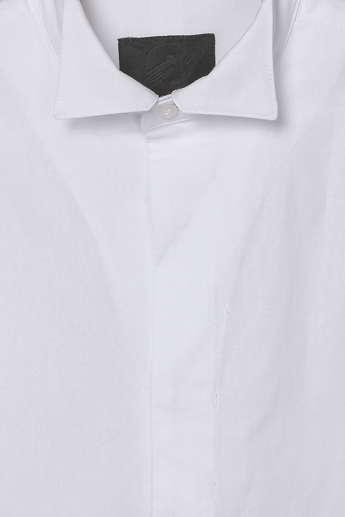 Bowler Berlin Dress Shirt "Basil" White