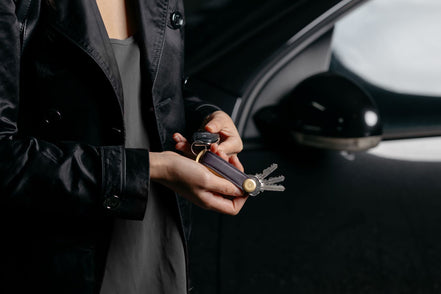Orbitkey Key Organiser Crazy Horse Leather