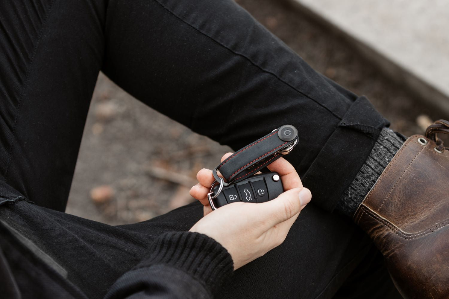 Orbitkey Key Organiser Crazy Horse Leather