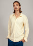 Bowler Berlin "Diplomat" Longsleeve Buttoned Polo Vanilla