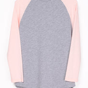 Eisdieler Raglan Longsleeve Ash Grey-Rose