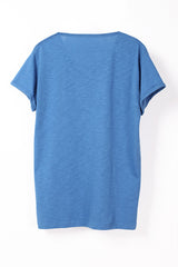 EISDIELER T-Shirt Indigo Blue