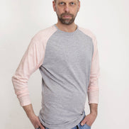Eisdieler Raglan Longsleeve Ash Grey-Rose