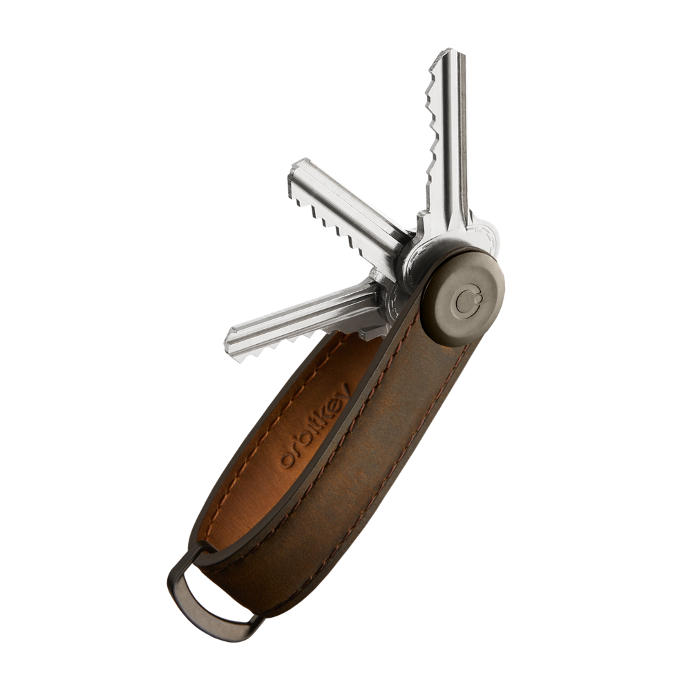 Orbitkey Key Organiser Crazy Horse Leather