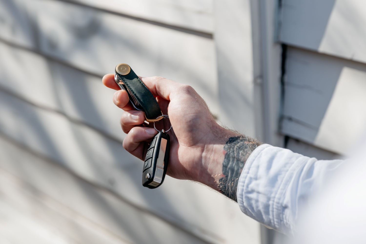Orbitkey Key Organiser Crazy Horse Leather