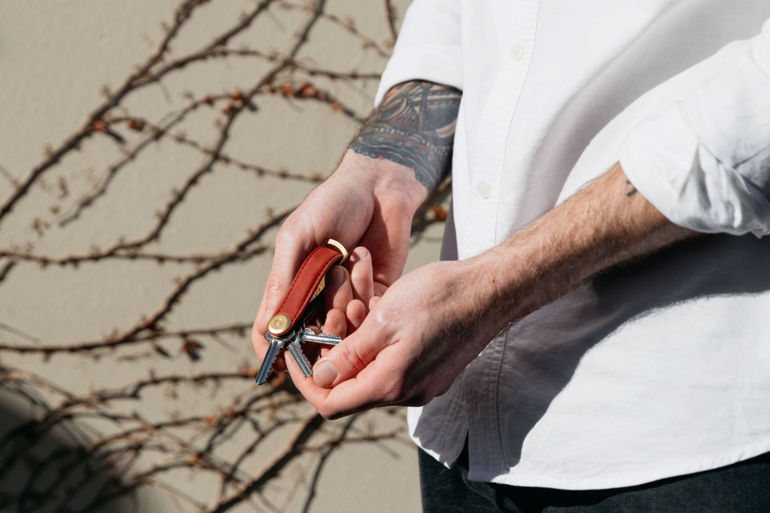 Orbitkey Key Organiser Crazy Horse Leather