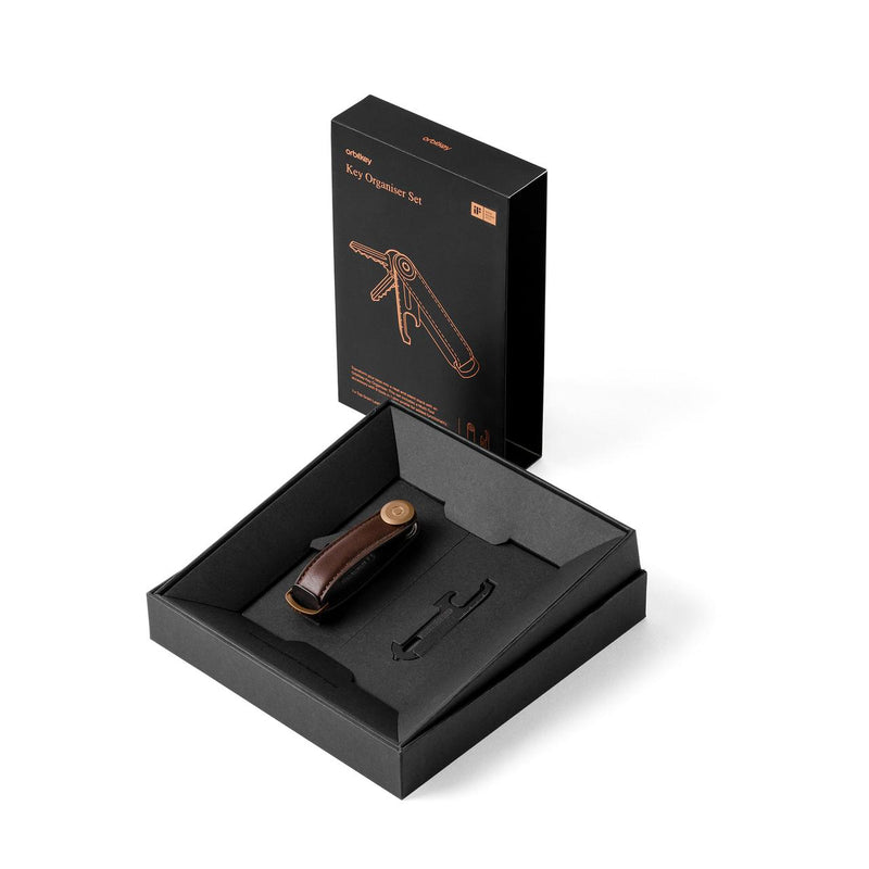 Orbitkey Key Organiser Gift Set Top Grain Leather