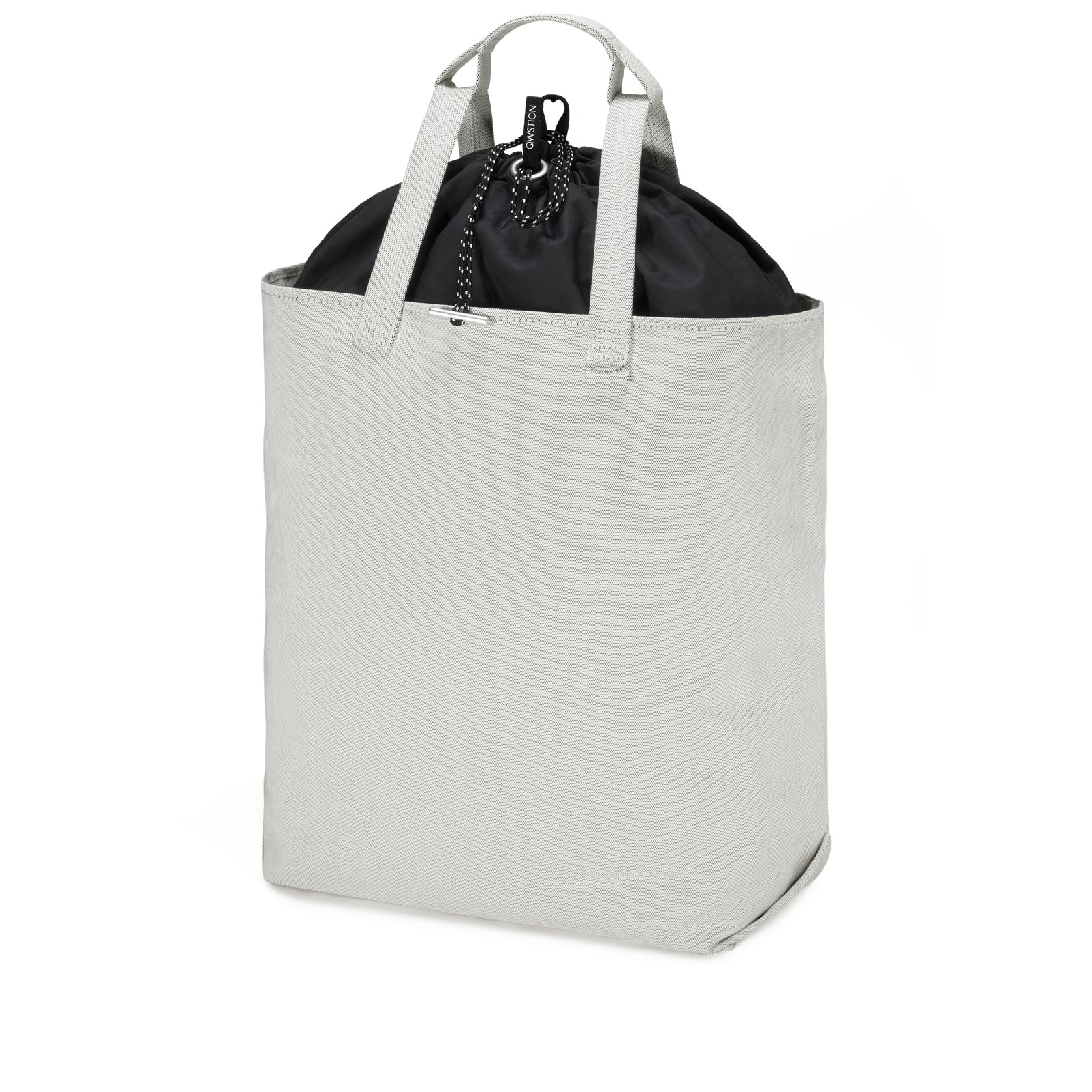 Qwstion Tote Bag Gravel Raven