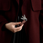 Orbitkey Key Organiser Saffiano Leather