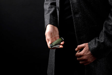 Orbitkey Key Organiser Saffiano Leather